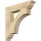 Ekena Millwork Westlake Traditional Rough Sawn Bracket, Douglas Fir, 4"W x 22"D x 22"H BKT04X22X22WTL01RDF - alternate 1